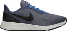 Кроссовки Nike Revolution 5 Extra Wide &apos;Thunder Blue&apos;, серый