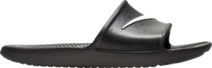 Сандалии Nike Kawa Slide GS &apos;Black White&apos;, черный