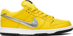 Лимитированные кроссовки Nike Diamond Supply Co. x Dunk Low Pro SB &apos;Canary Diamond&apos;, желтый