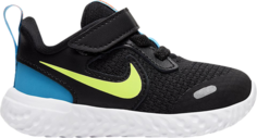Кроссовки Nike Revolution 5 TD &apos;Black Lemon Venom&apos;, черный