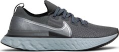 Кроссовки Nike React Infinity Run Flyknit &apos;Iron Grey&apos;, серый