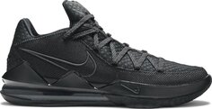 Кроссовки Nike LeBron 17 Low &apos;Triple Black&apos;, черный
