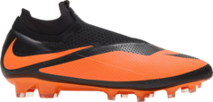 Бутсы Nike Phantom Vision 2 Elite DF FG &apos;Black Bright Citrus&apos;, оранжевый