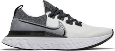 Кроссовки Nike React Infinity Run Flyknit &apos;Black White&apos;, черный