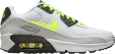 Кроссовки Nike Air Max 90 Leather GS &apos;White Volt&apos;, белый