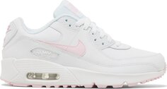 Кроссовки Nike Air Max 90 Leather GS &apos;White Pink Foam&apos;, белый