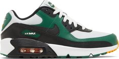 Кроссовки Nike Air Max 90 Leather GS &apos;Gorge Green&apos;, белый