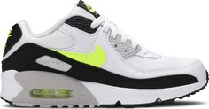 Кроссовки Nike Air Max 90 GS &apos;White Hot Lime&apos;, белый