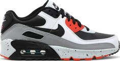 Кроссовки Nike Air Max 90 Leather GS &apos;White Turf Orange Speckled&apos;, белый