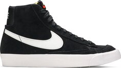 Кроссовки Nike Blazer Mid &apos;77 Suede &apos;Black White&apos;, черный