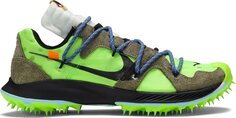 Кроссовки Nike Off-White x Wmns Air Zoom Terra Kiger 5 &apos;Athlete in Progress - Electric Green&apos;, зеленый