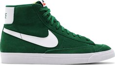 Кроссовки Nike Blazer Mid &apos;77 Suede &apos;Pine Green&apos;, зеленый