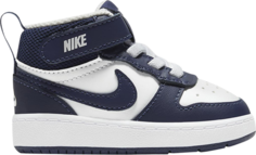 Кроссовки Nike Court Borough Mid 2 TD &apos;White Signal Blue&apos;, синий