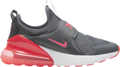 Кроссовки Nike Air Max 270 Extreme GS &apos;Smoke Grey Flash Crimson&apos;, серый