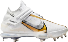 Бутсы Nike Force Zoom Trout 7 Pro Mid &apos;White Metallic Gold&apos;, белый