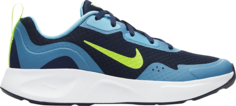 Кроссовки Nike Wearallday GS &apos;Midnight Navy Volt&apos;, синий