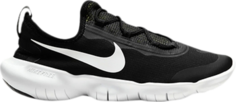 Кроссовки Nike Free RN 5.0 2020 GS &apos;Black White&apos;, черный