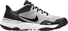 Кроссовки Nike Alpha Huarache Elite 3 Turf &apos;Light Smoke Grey Black&apos;, серый