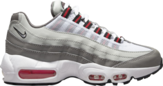 Кроссовки Nike Air Max 95 Recraft GS &apos;Light Silver Flat Pewter&apos;, серый