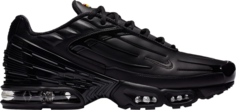 Кроссовки Nike Air Max Plus 3 Leather &apos;Triple Black&apos;, черный