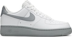 Кроссовки Nike Air Force 1 &apos;07 &apos;White Grey Sole&apos;, белый