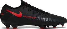 Бутсы Nike Phantom GT Pro FG &apos;Black Chile Red&apos;, черный