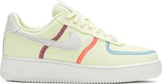 Кроссовки Nike Wmns Air Force 1 &apos;07 Low LX &apos;Stitched Canvas - Life Lime&apos;, желтый