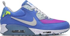 Кроссовки Nike Undefeated x Air Max 90 &apos;Pacific Blue&apos;, синий