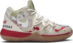 Кроссовки Nike Bandulu x Kyrie 5 PS &apos;Embroidered Splatters&apos;, кремовый