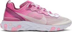Кроссовки Nike Room x React Element 87, розовый