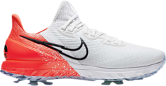 Бутсы Nike Air Zoom Infinity Tour Golf &apos;White Infrared 23&apos;, белый