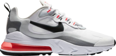 Кроссовки Nike Air Max 270 React &apos;White Crimson Black&apos;, белый