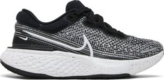 Кроссовки Nike Wmns ZoomX Invincible Run Flyknit &apos;White Black&apos;, серый