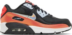 Кроссовки Nike Air Max 90 FP GS &apos;Black Laser Crimson&apos;, черный