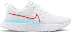 Кроссовки Nike React Infinity Run Flyknit 2 &apos;White Glacier Ice&apos;, белый