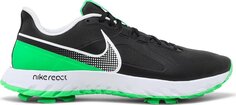 Бутсы Nike React Infinity Pro &apos;Black Green Spark&apos;, черный