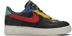 Кроссовки Nike Air Force 1 Low &apos;Black History Month&apos;, черный