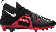 Бутсы Nike Alpha Menace Pro 3 &apos;Black University Red&apos;, черный