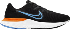 Кроссовки Nike Renew Run 2 &apos;Black Orange Coast&apos;, черный