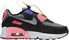 Кроссовки Nike Air Max 90 Toggle PS &apos;Smoke Grey Sunset Pulse&apos;, черный