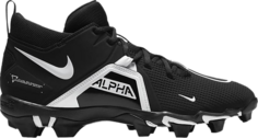 Бутсы Nike Alpha Menace 3 Shark Wide &apos;Black White&apos;, черный