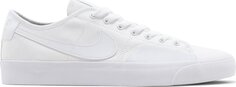 Кроссовки Nike Blazer Court SB &apos;Triple White&apos;, белый