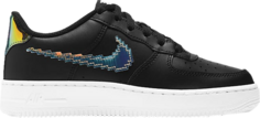 Кроссовки Nike Air Force 1 LV8 GS &apos;Digital Swoosh - Black&apos;, черный