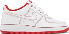 Кроссовки Nike Air Force 1 GS &apos;University Red&apos;, белый