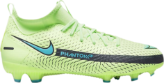 Бутсы Nike Phantom GT Academy DF MG GS &apos;Lime Glow&apos;, зеленый