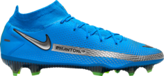 Бутсы Nike Phantom GT Elite DF FG &apos;Photo Blue Metallic Silver&apos;, синий