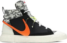Кроссовки Nike READYMADE x Blazer Mid &apos;Black Camo&apos;, черный