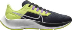 Кроссовки Nike Air Zoom Pegasus 38 GS &apos;Dark Smoke Grey Light Lemon Twist&apos;, серый