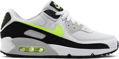 Кроссовки Nike Air Max 90 &apos;White Hot Lime&apos;, белый