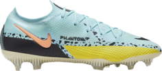 Бутсы Nike Phantom GT2 Elite FG &apos;Glacier Ice Yellow Strike, синий